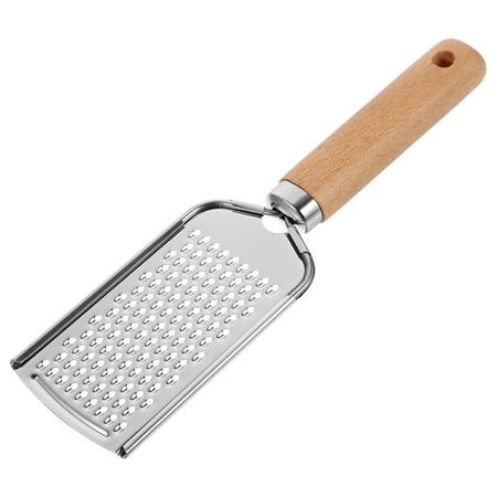 Stainless Steel Hand Grater with Wooden Handle